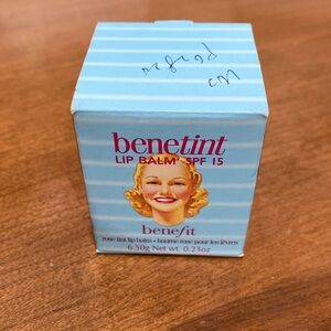 Benefit Cosmetics Discontinued Benetint Lip Balm SPF 15 0.23 oz Makeup